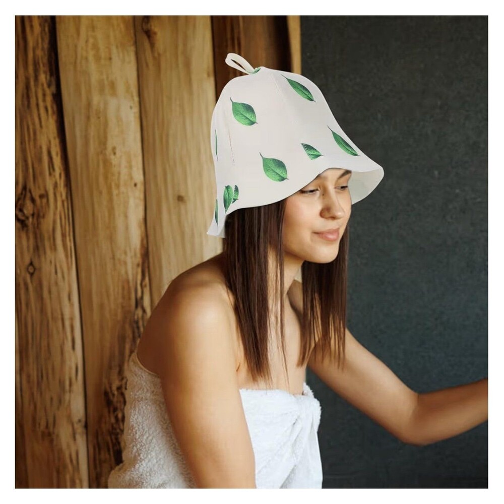 New, Felt Sauna Hat